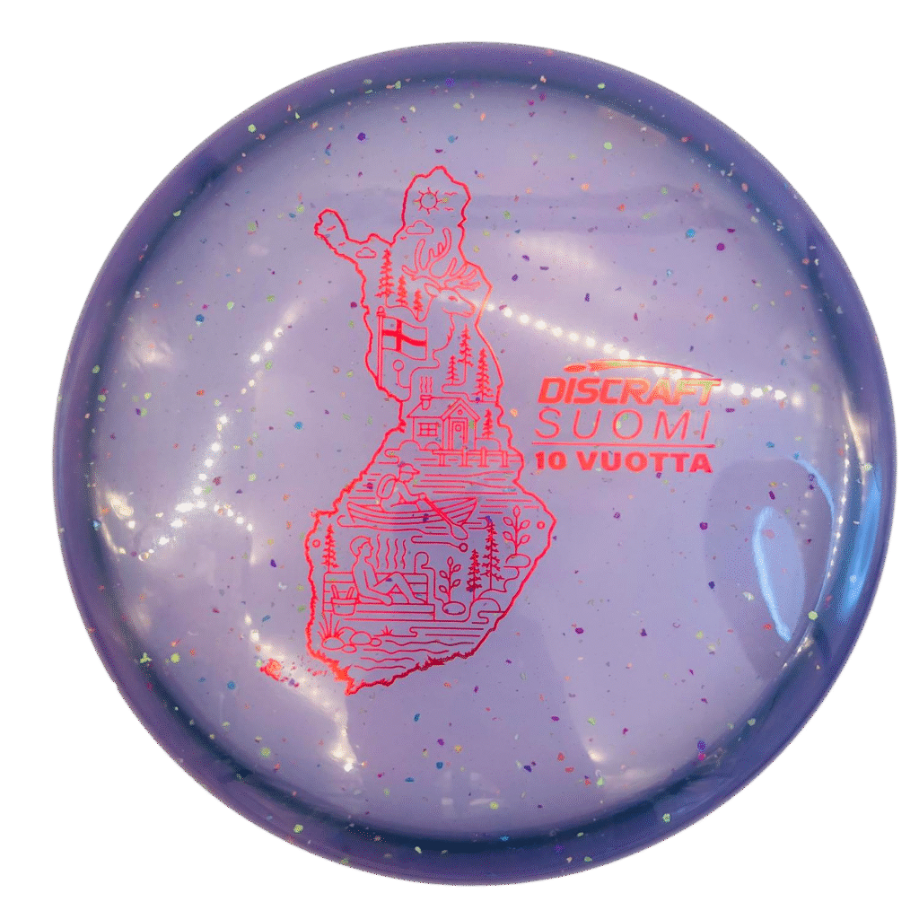Discraft Confetti Z Zone SS - Discraft Suomi 10 Vuotta Limited Edition Purple