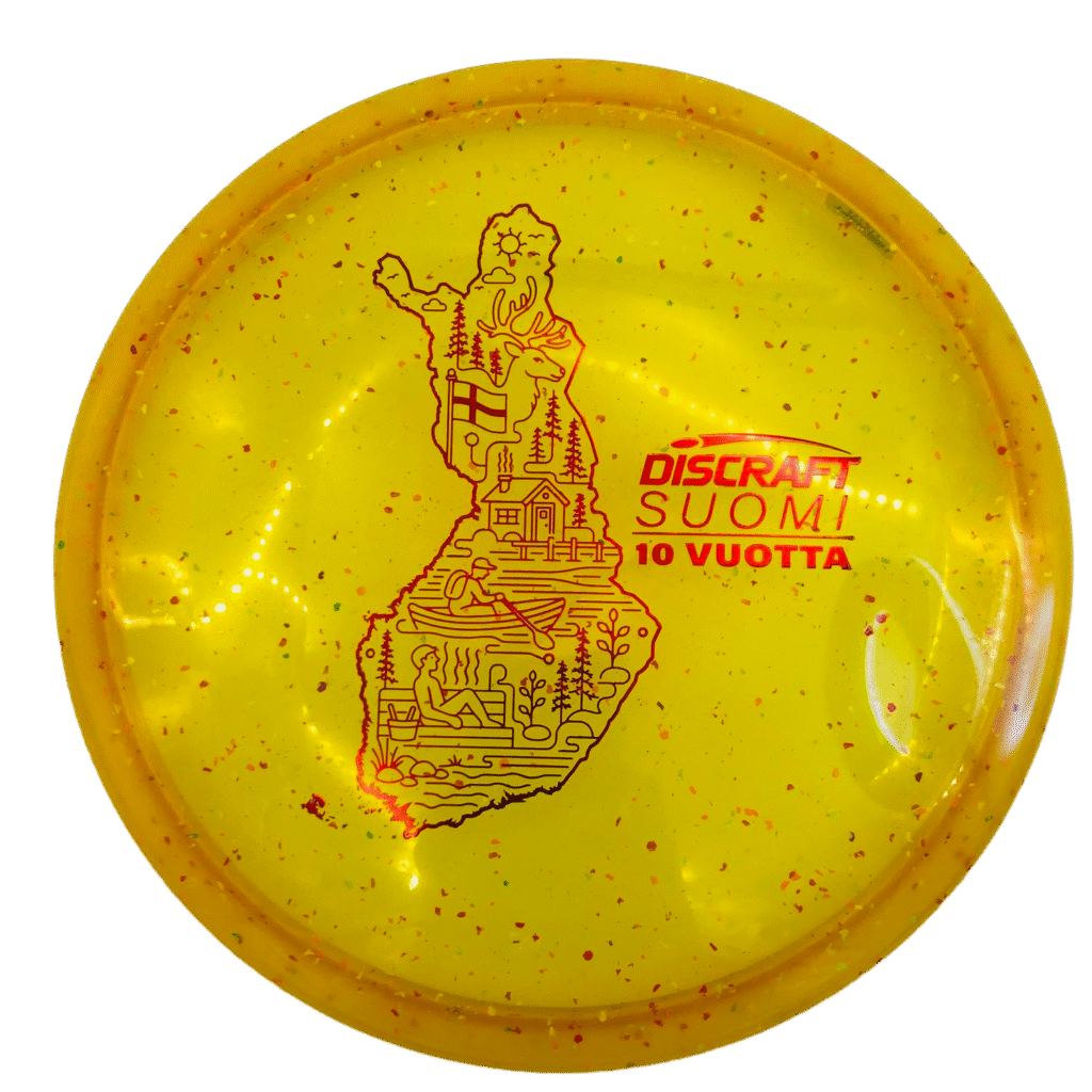 Discraft Confetti Z Zone SS - Discraft Suomi 10 Vuotta Limited Edition Yellow