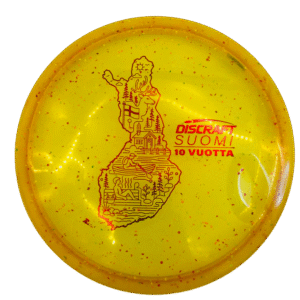 Discraft Confetti Z Zone SS - Discraft Suomi 10 Vuotta Limited Edition Yellow