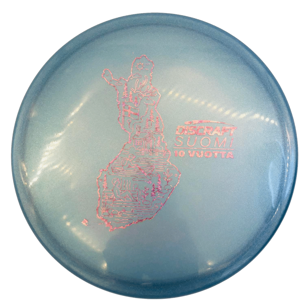 Metallic Z Zone - Discraft Suomi 10 Vuotta Limited Edition Silver turquoise