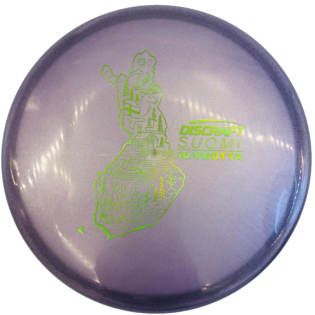 Metallic Z Zone - Discraft Suomi 10 Vuotta Limited Edition Silver purple