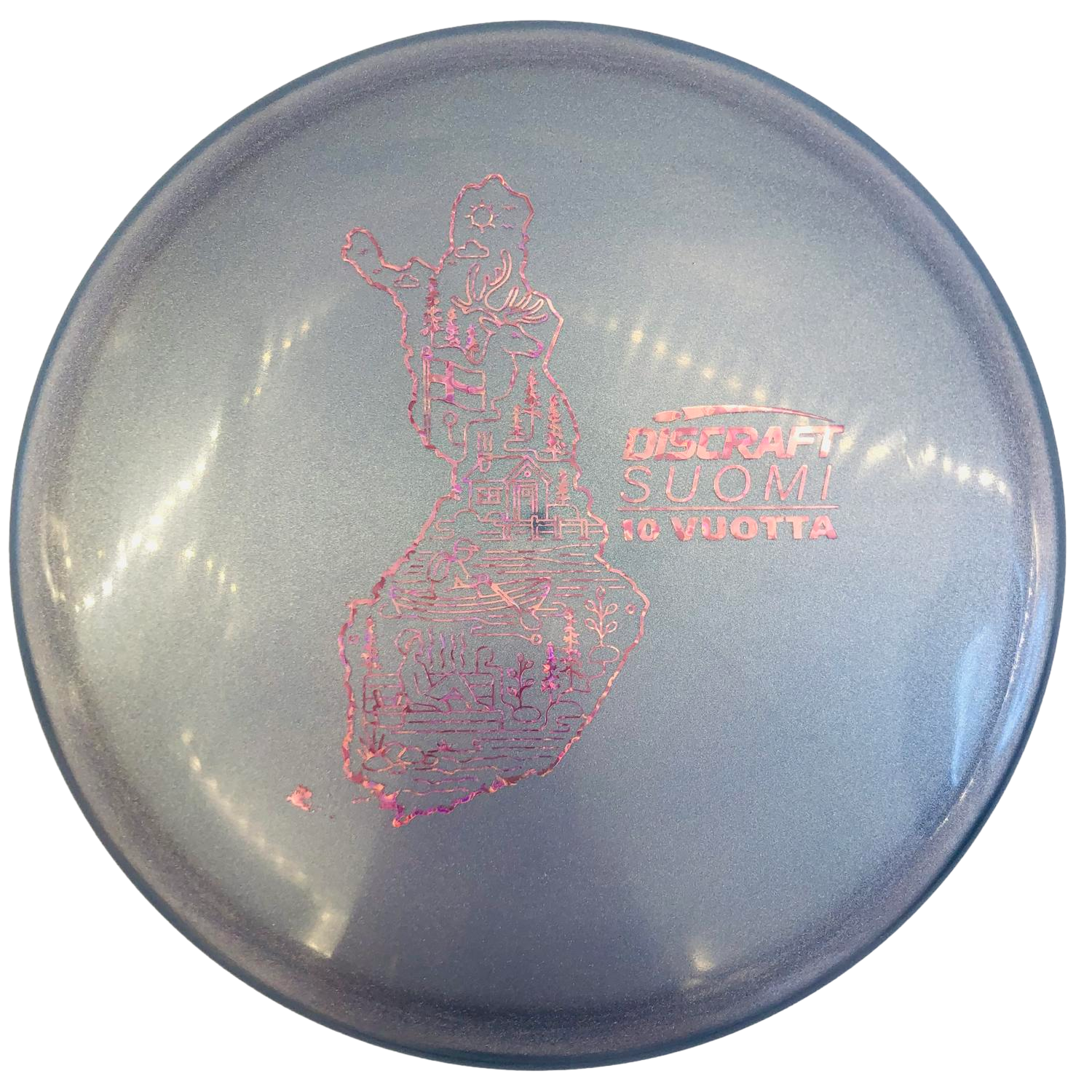 Metallic Z Zone - Discraft Suomi 10 Vuotta Limited Edition Silver