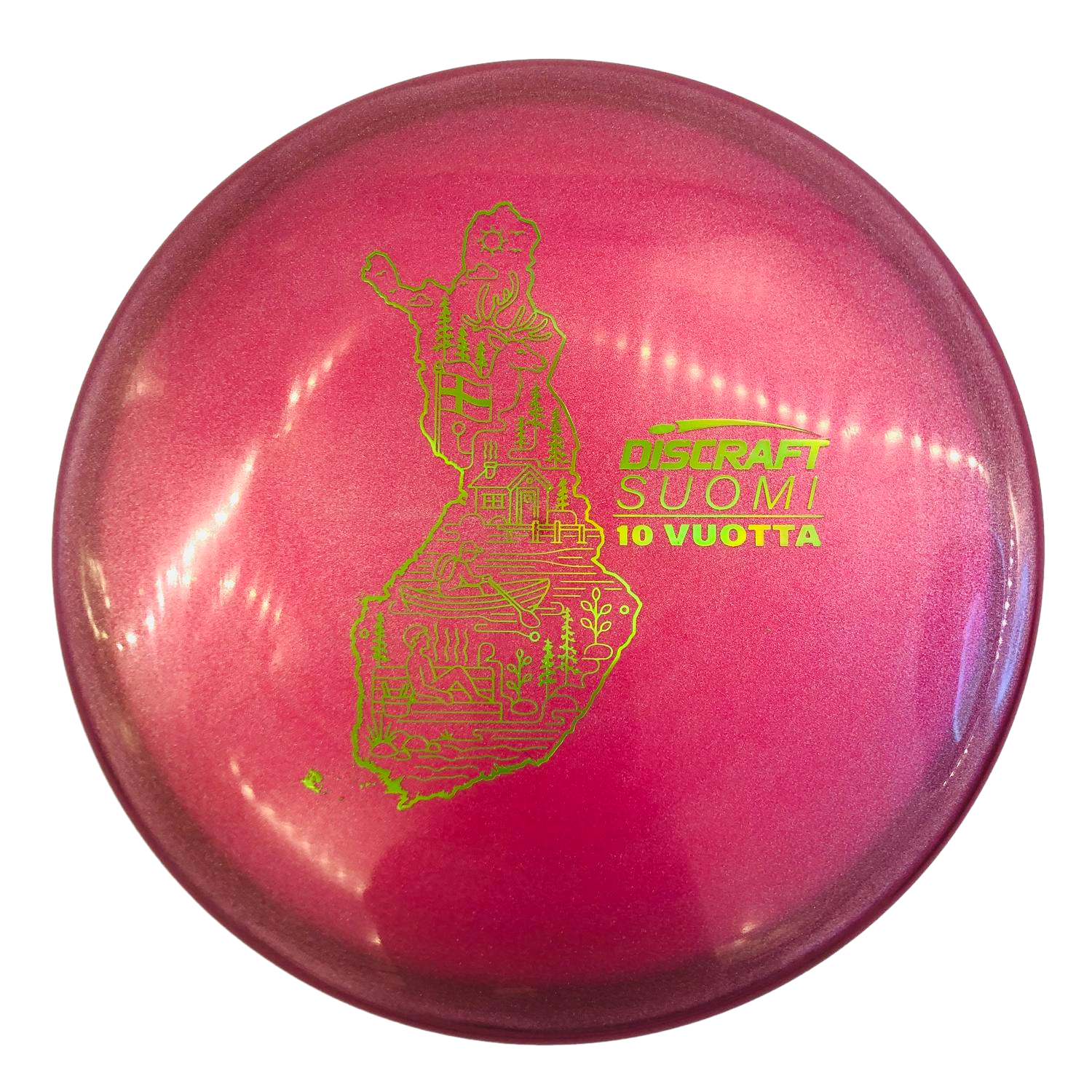 Metallic Z Zone - Discraft Suomi 10 Vuotta Limited Edition Silver pink