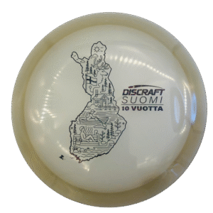 Seasonal Glo Cicada Glo Z Glo Cicada - Discraft Suomi 10 Vuotta Limited Edition