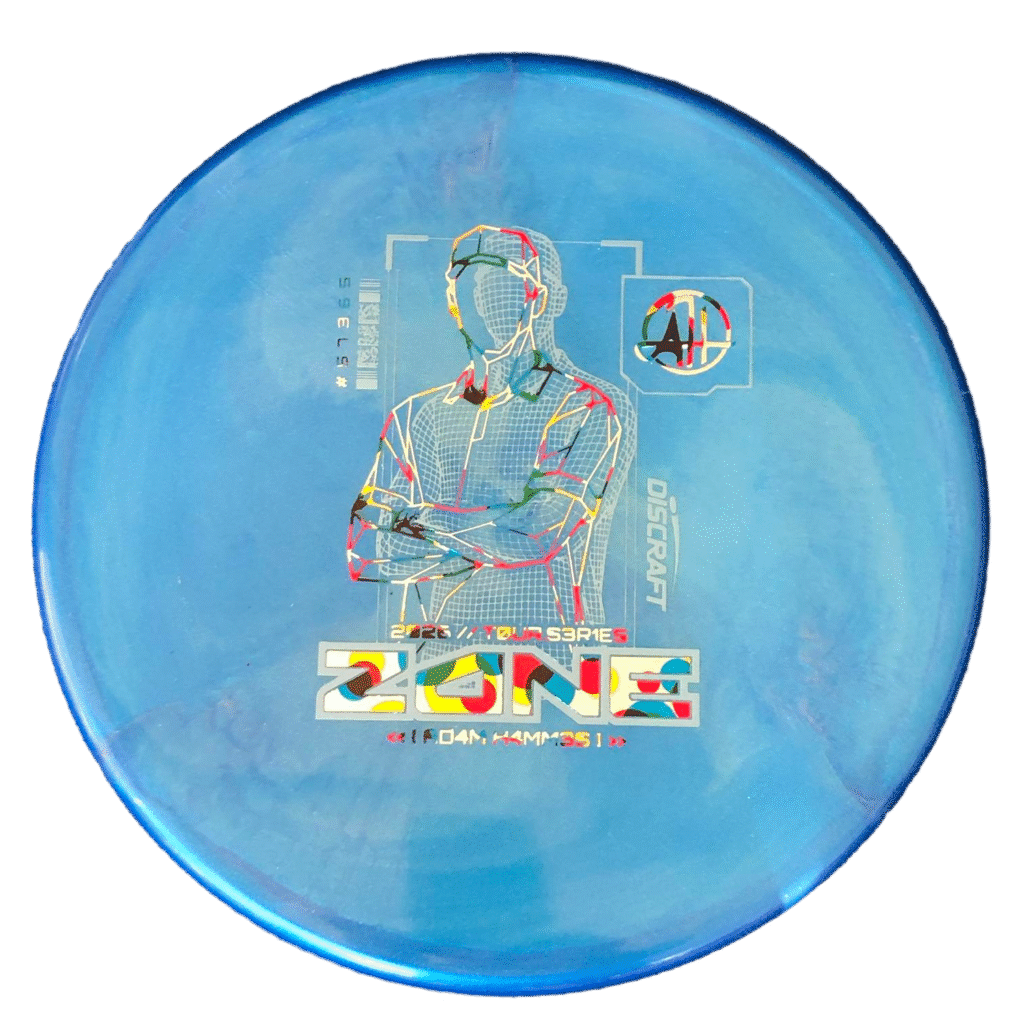 Titanium Big Z Swirl Zone - Adam Hammes 2026 Tour Series V2 Blue