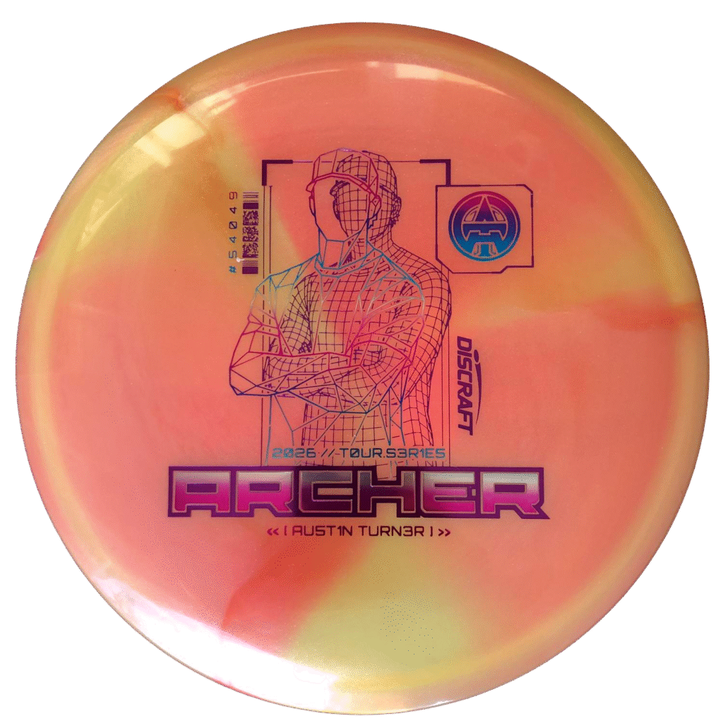 Titanium Big Z Swirl Archer - Austin Turner 2026 Tour Series V2 Orange-pink