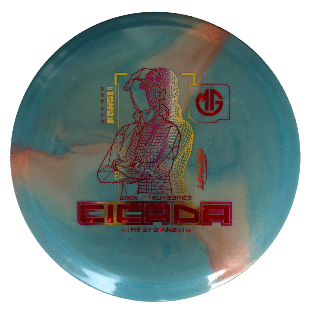 Titanium Big Z Swirl Cicada - Missy Gannon 2026 Tour Series V2 Teal