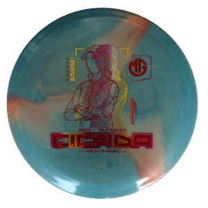 Titanium Big Z Swirl Cicada - Missy Gannon 2026 Tour Series V2 Teal