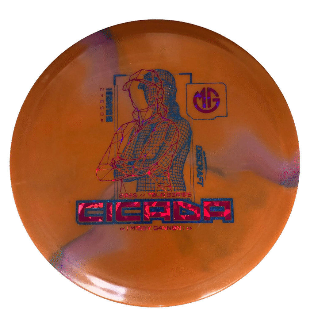 Titanium Big Z Swirl Cicada - Missy Gannon 2026 Tour Series V2 Orange