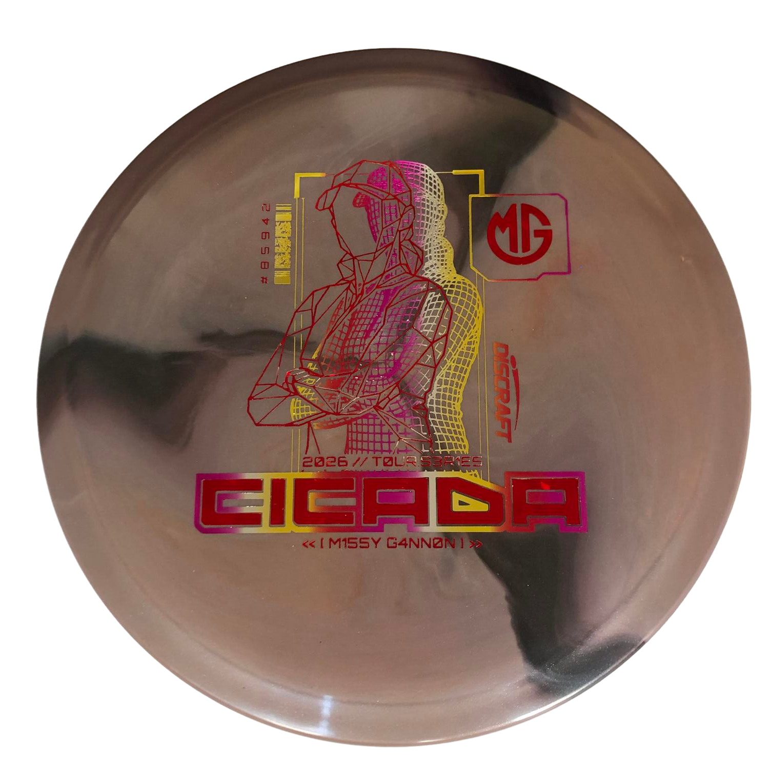 Titanium Big Z Swirl Cicada - Missy Gannon 2026 Tour Series V2 Brown-gray