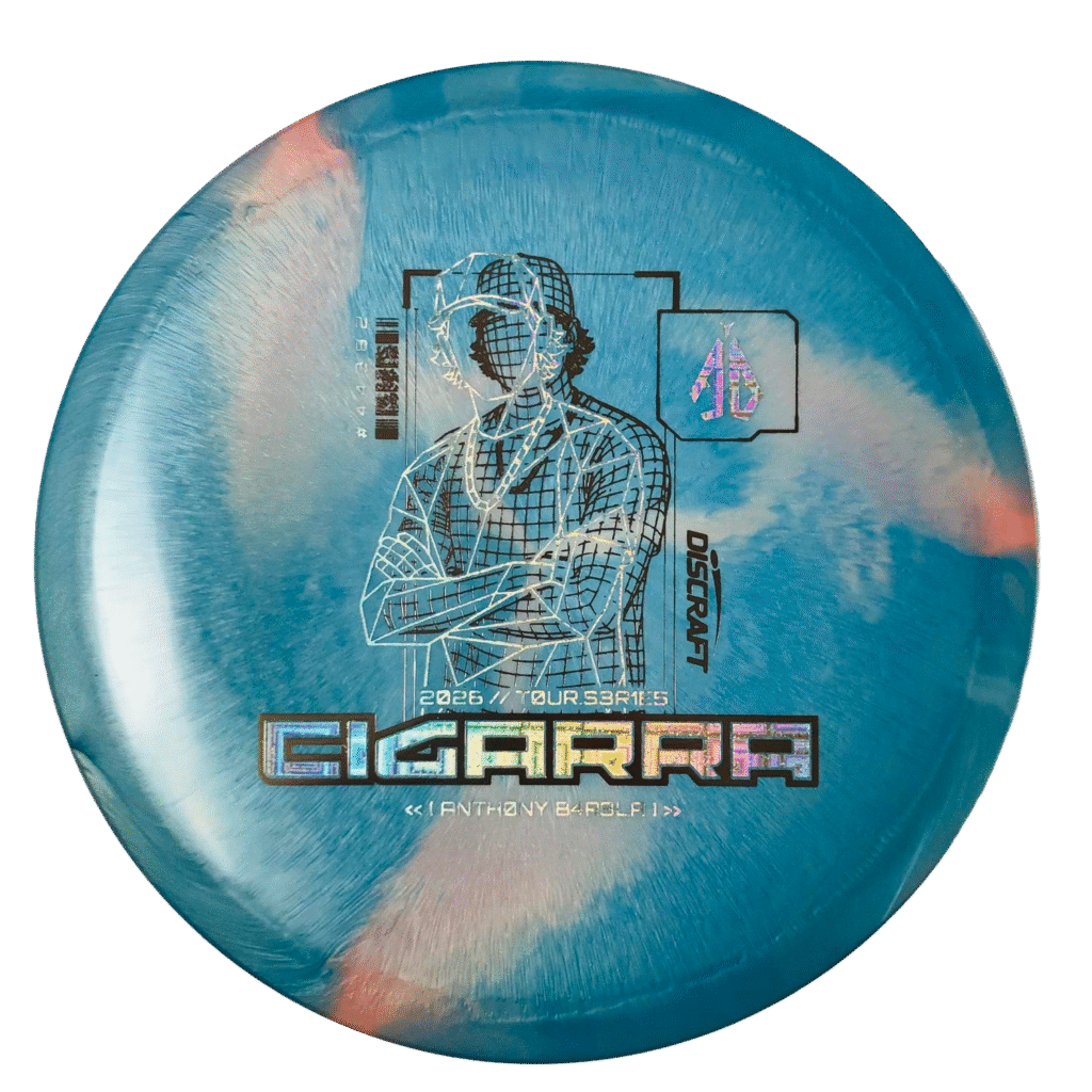 Titanium Big Z Swirl Cigarra - Anthony Barela 2026 Tour Series V2 Teal
