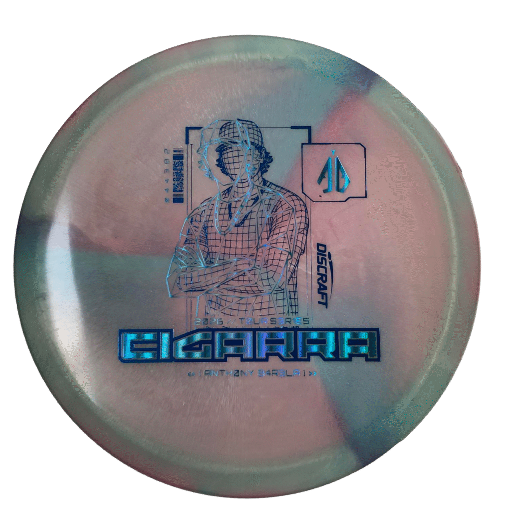Titanium Big Z Swirl Cigarra - Anthony Barela 2026 Tour Series V2 Teal-pink