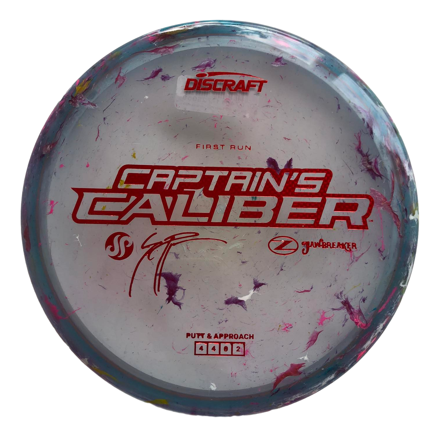 Discraft Z Jawbreaker Captain’s Caliber– Seppo Paju First Run Purple