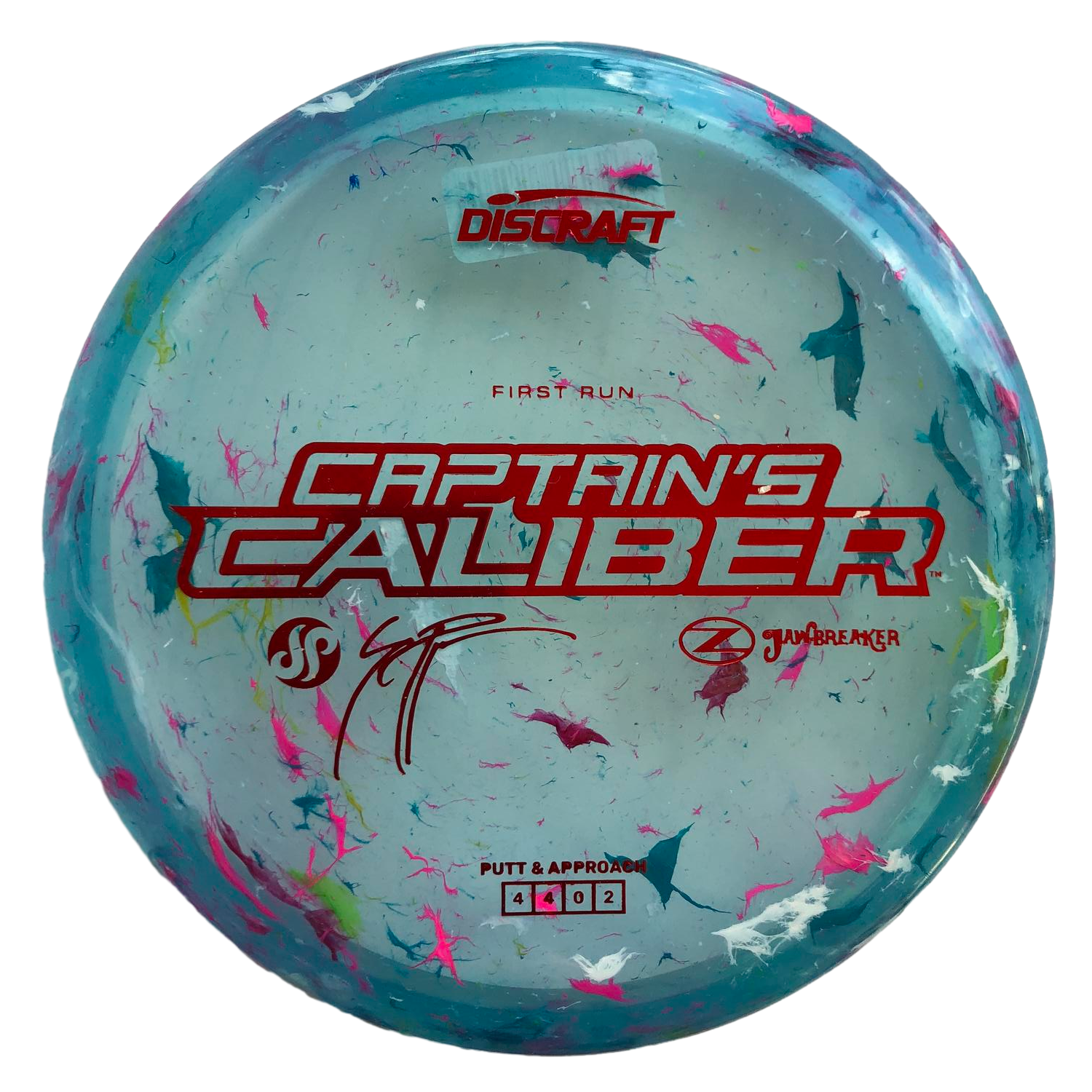 Discraft Z Jawbreaker Captain’s Caliber– Seppo Paju First Run Blue