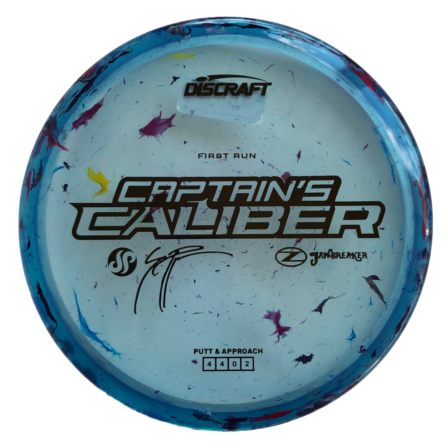 Discraft Z Jawbreaker Captain’s Caliber– Seppo Paju First Run Blue