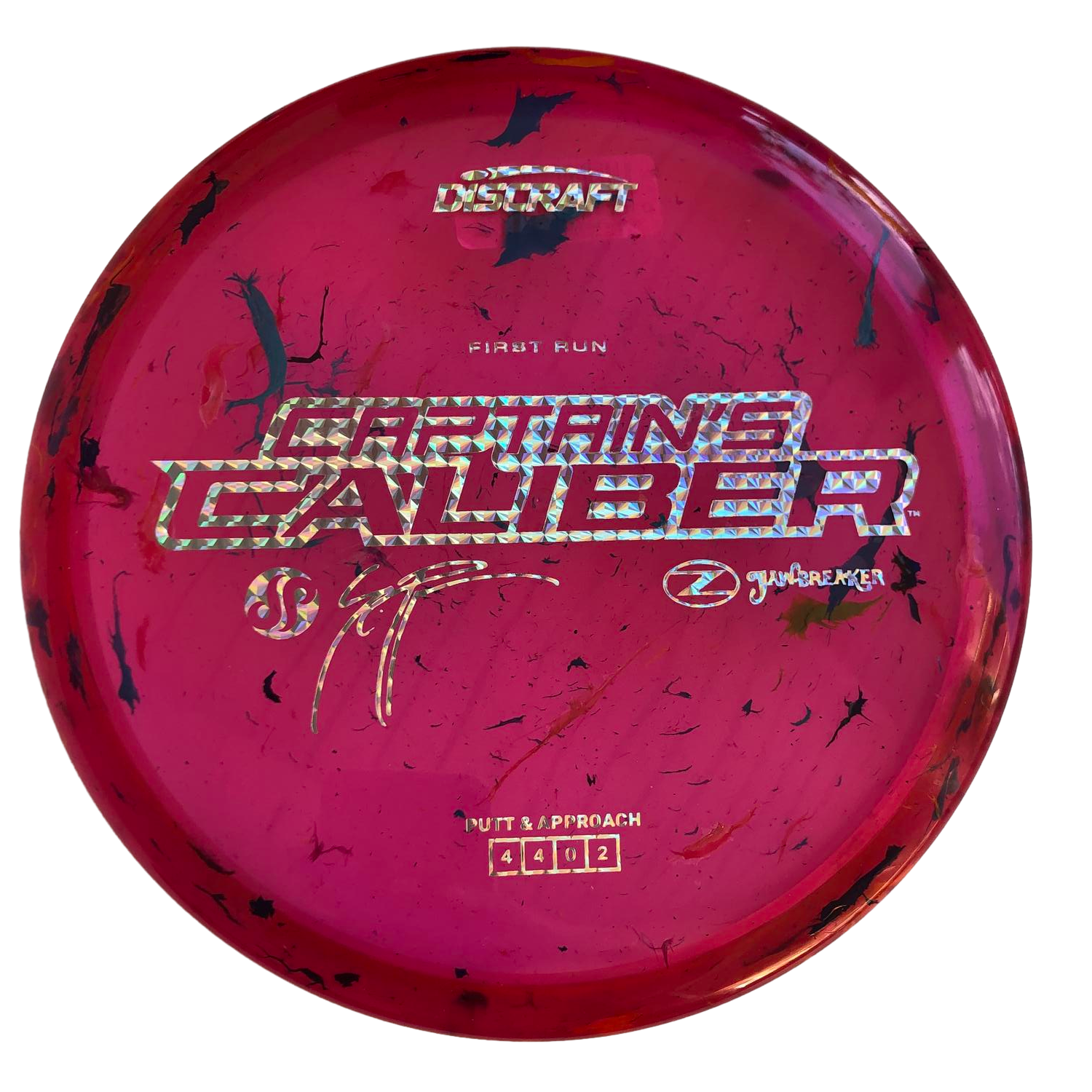 Discraft Z Jawbreaker Captain’s Caliber– Seppo Paju First Run Red