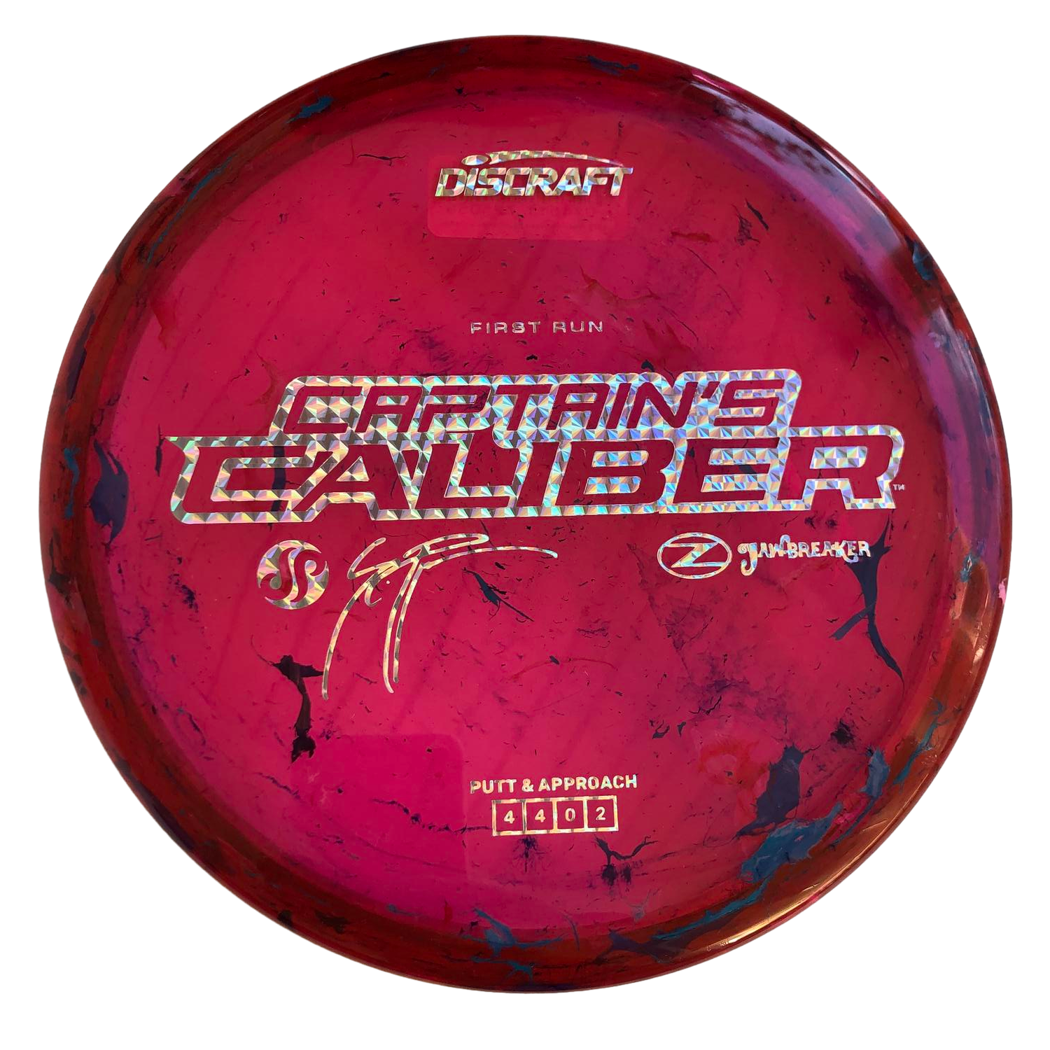 Discraft Z Jawbreaker Captain’s Caliber– Seppo Paju First Run Red