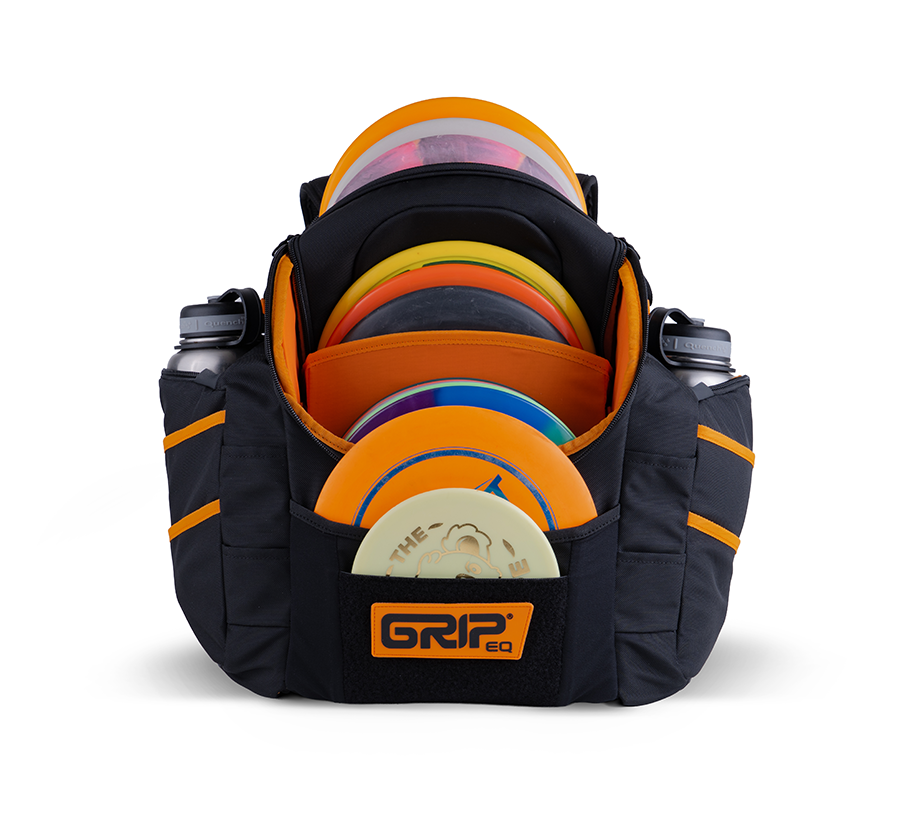 GRIPeq x Paul McBeth Disc Golf Bag | MB-G3 (black with purple/orange) - Reserve yours now! - Image 2