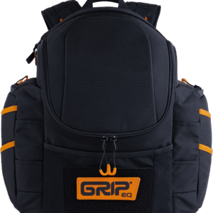 GRIPeq x Paul McBeth Disc Golf Bag | MB-G3 (black with purple/orange) - Reserve yours now!