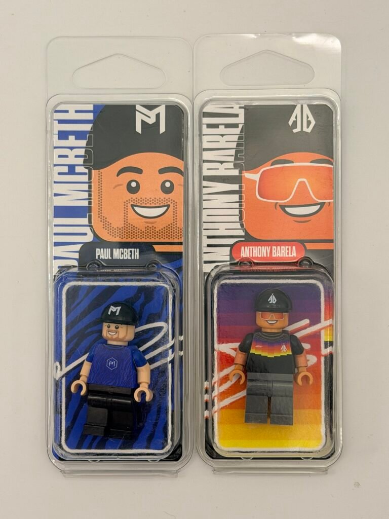 Discraft Paul McBeth Anthony Barela Lego Minifigure Set World’s Exclusive