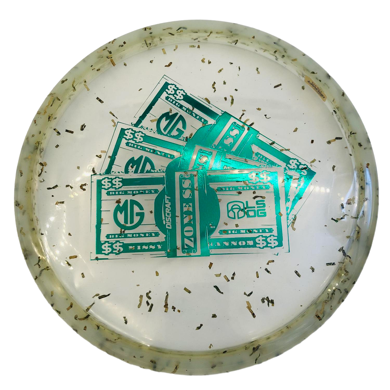Discraft Shredded Money Zone SS - Missy Gannon - Ledgestone Finale 2026 Clear