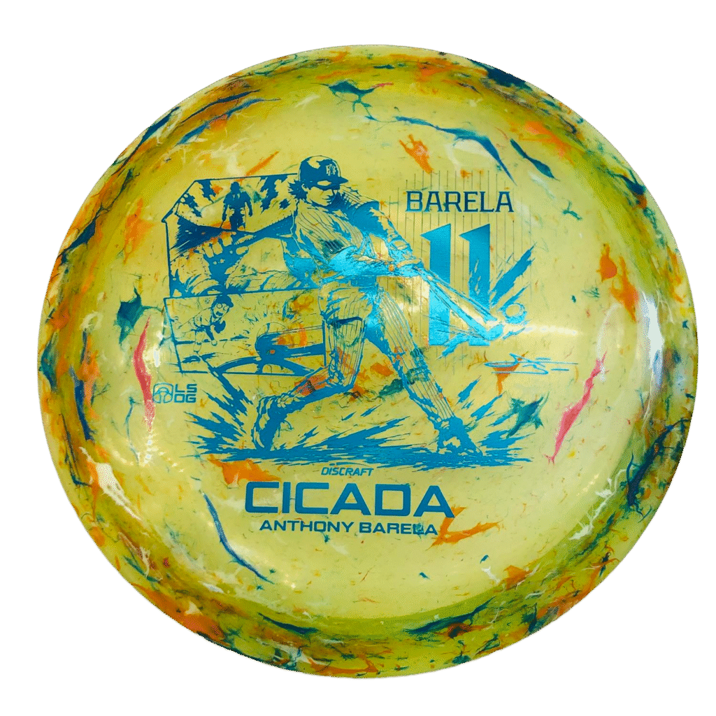 Discraft Jawbreaker Z Lite Cicada - Anthony Barela - Ledgestone Finale 2026 Yellow-green