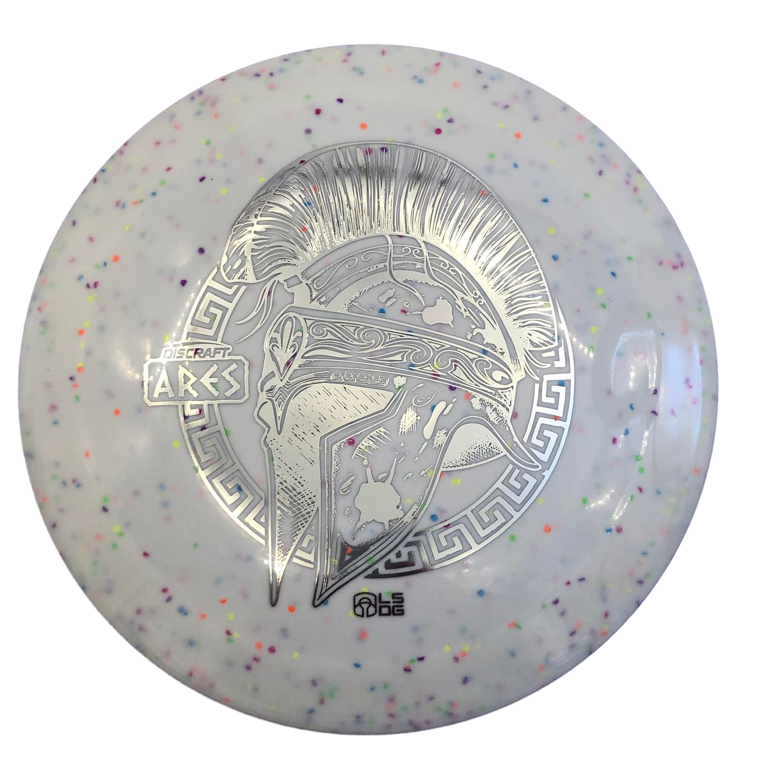 Discraft Confetti ESP Glo Ares - Ledgestone Finale 2026 White