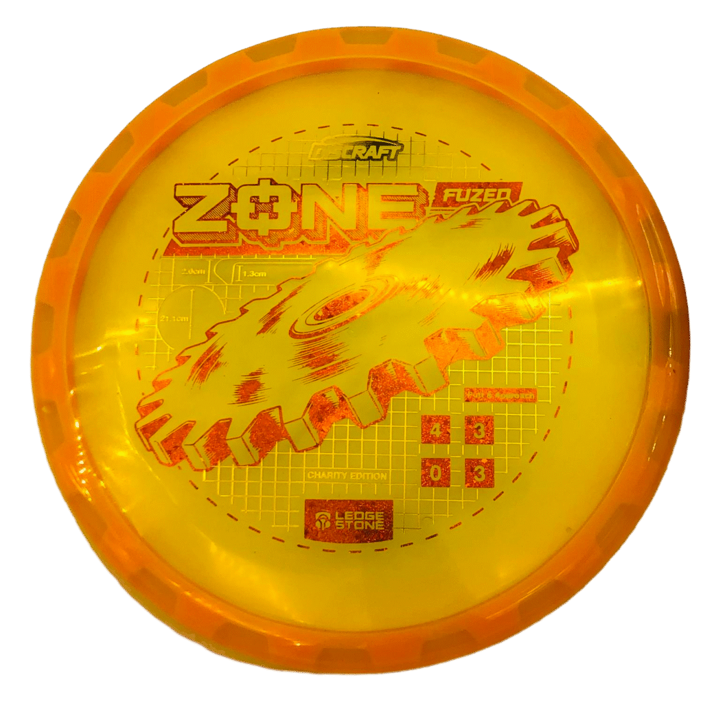 CryZtal Flx FuZed Zone with CryZtal Flx Rim - Charity Edition - Ledgestone Finale 2026 Yellow-orange