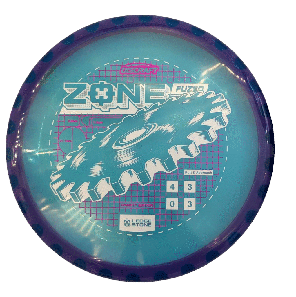 CryZtal Flx FuZed Zone with CryZtal Flx Rim - Charity Edition - Ledgestone Finale 2026 Teal-purple-pink