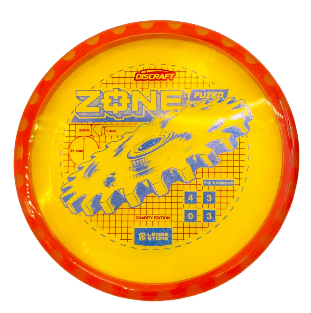 CryZtal Flx FuZed Zone with CryZtal Flx Rim - Charity Edition - Ledgestone Finale 2026 Yellow-red