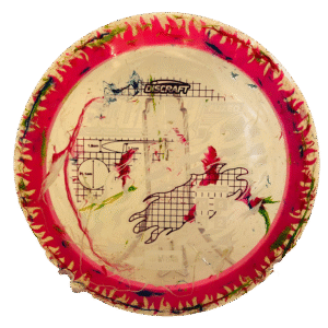 Discraft Jawbreaker Z Flx Fuzed Scorch with Solid ESP Rim - Charity Edition - Ledgestone Finale 2026 Multicolor-pink