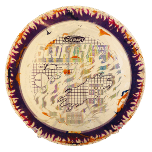 Discraft Jawbreaker Z Flx Fuzed Scorch with Solid ESP Rim - Charity Edition - Ledgestone Finale 2026 Multicolor-purple