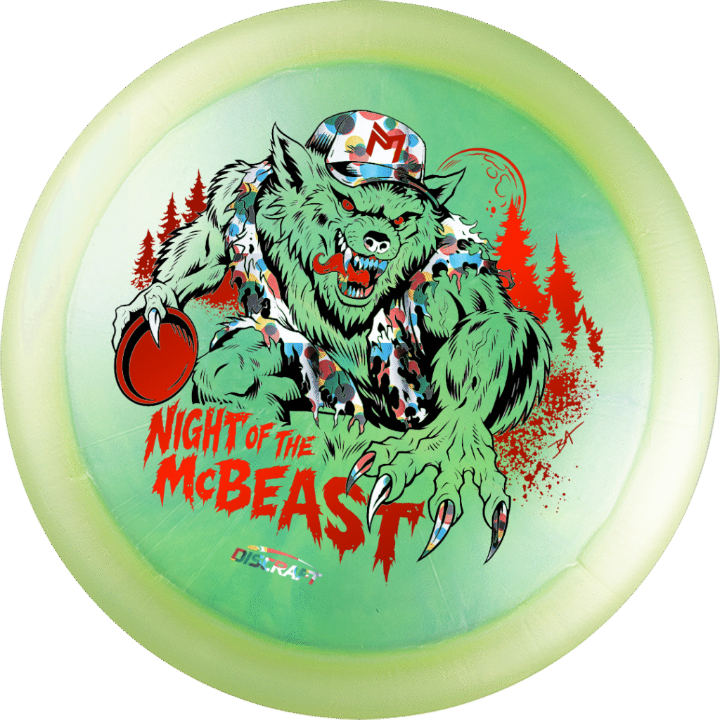 Discraft Big Z Colorshift Ares - Brian Allen Limited Edition "Night of the McBeast"