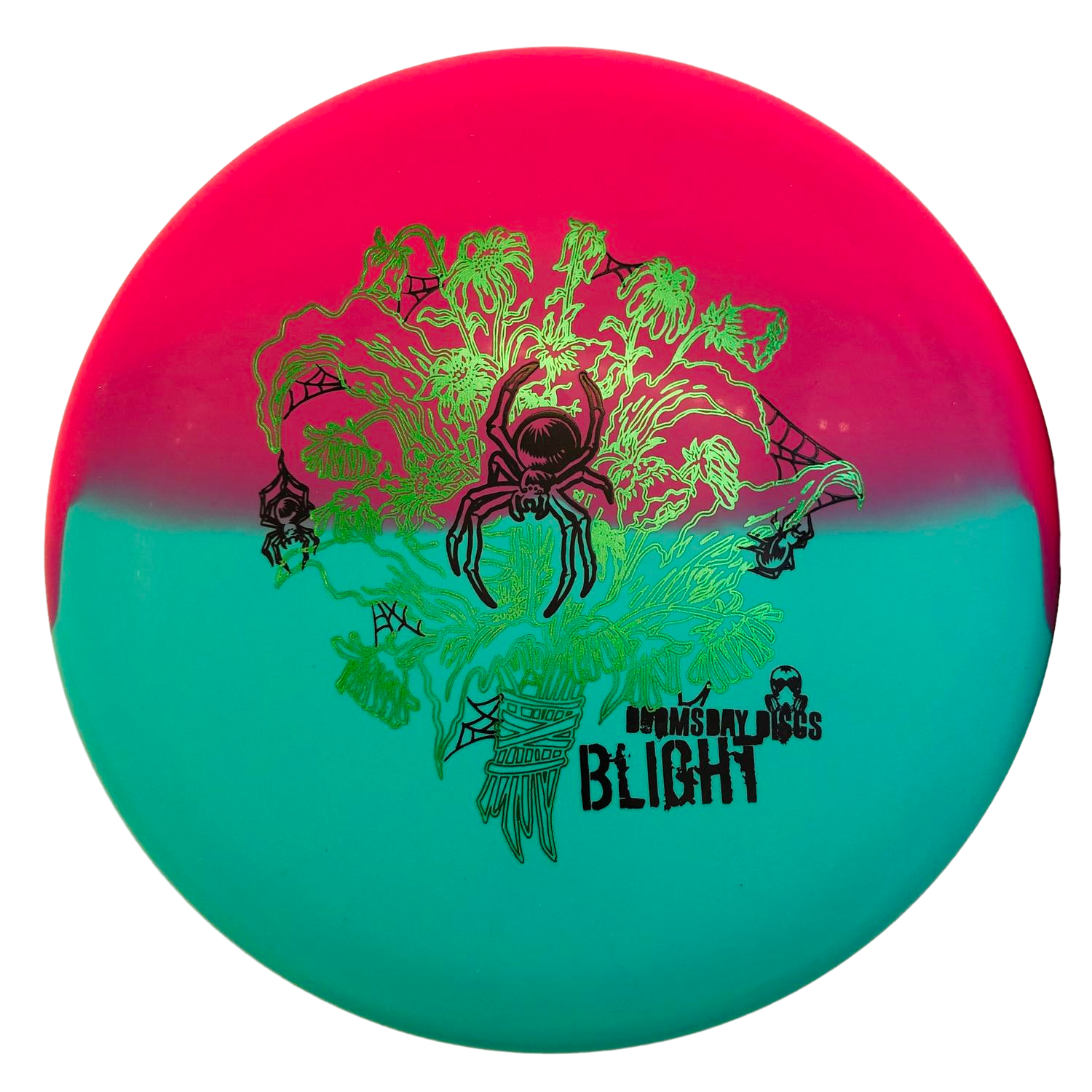 Doomsday Discs Ration Blight Pink and Turquoise