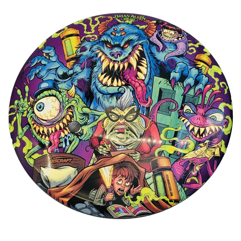 ESP Supercolor Buzzz - Brian Allen - Monsters Inc Multicolor