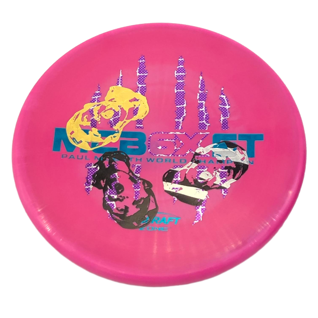 Discraft ESP Zone - Paul McBeth - 6X Commemorative - Misprint Pink